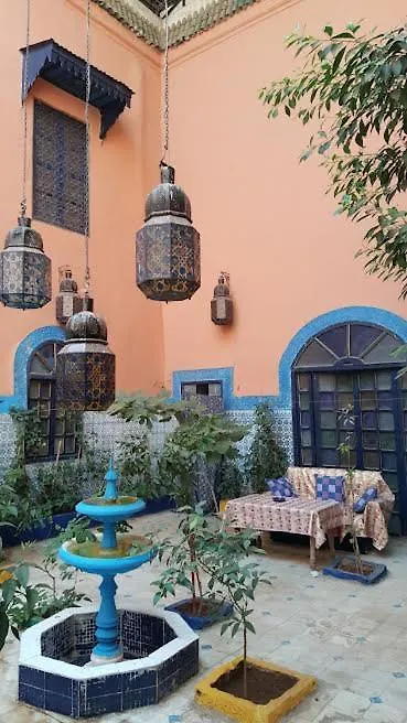 Riad Dar Kader Chambre Saumon Marrakesh Morocco